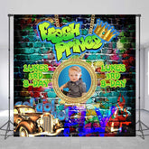 Lofaris Fresh Prince One Custom Photo First Birthday Backdrop